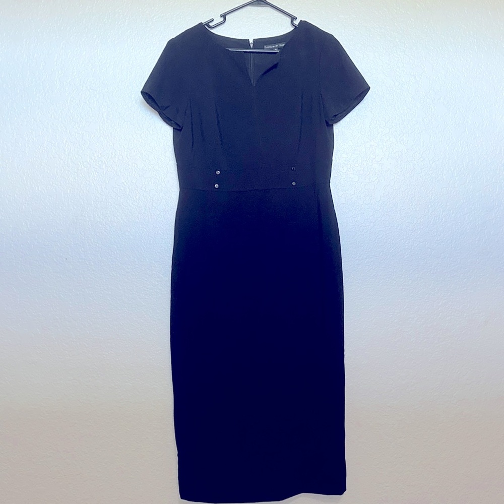 Two piece Preston & York midi sheath dress and blazer